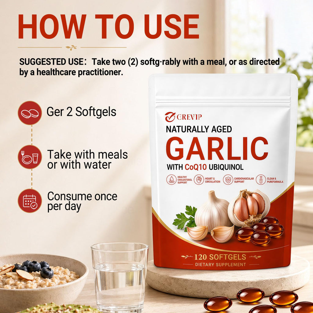 Odorless Garlic Extract Softgels 120Ct B54221