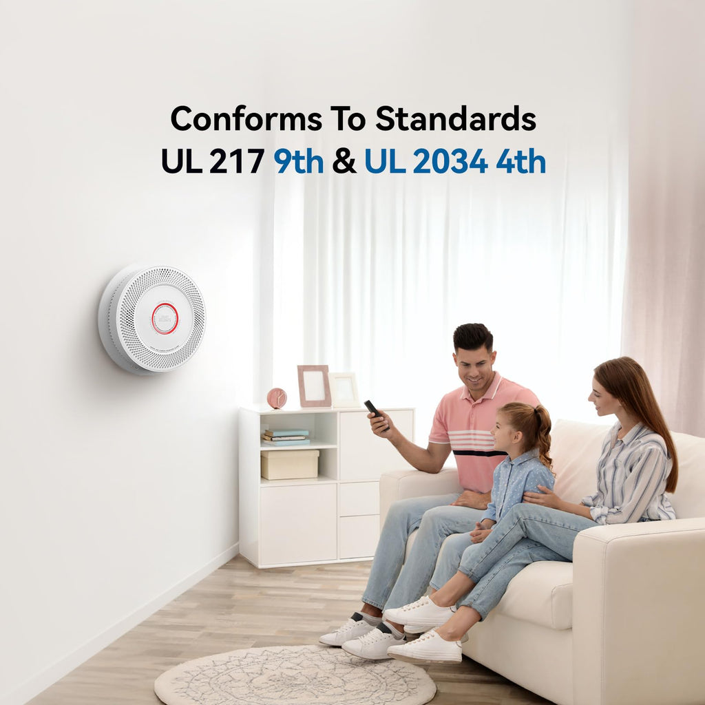 Smoke and Carbon Monoxide Detector 10-Year Battery 1 Pack J84888