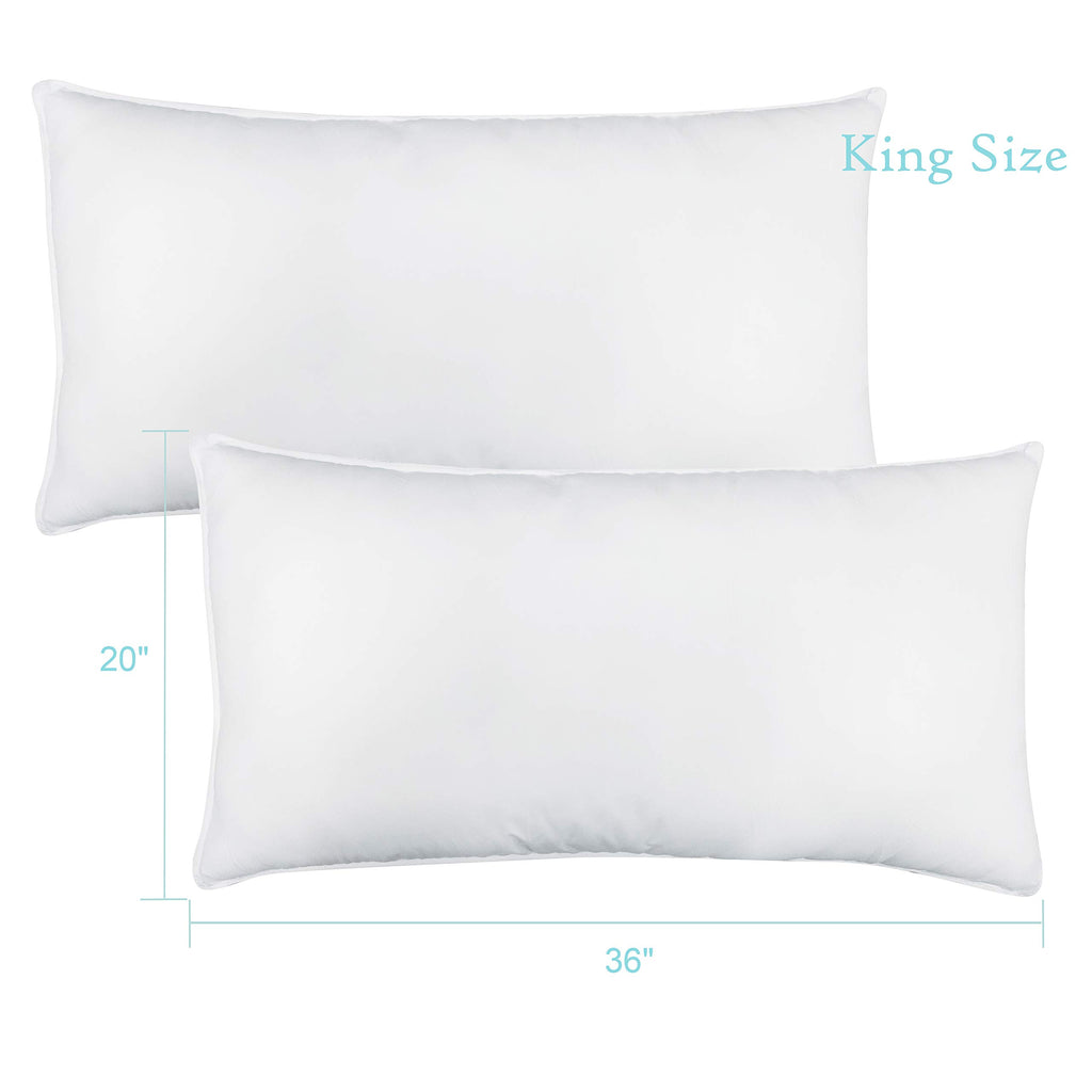 King Size Down Alternative Cooling Pillow Set of 2 H8923