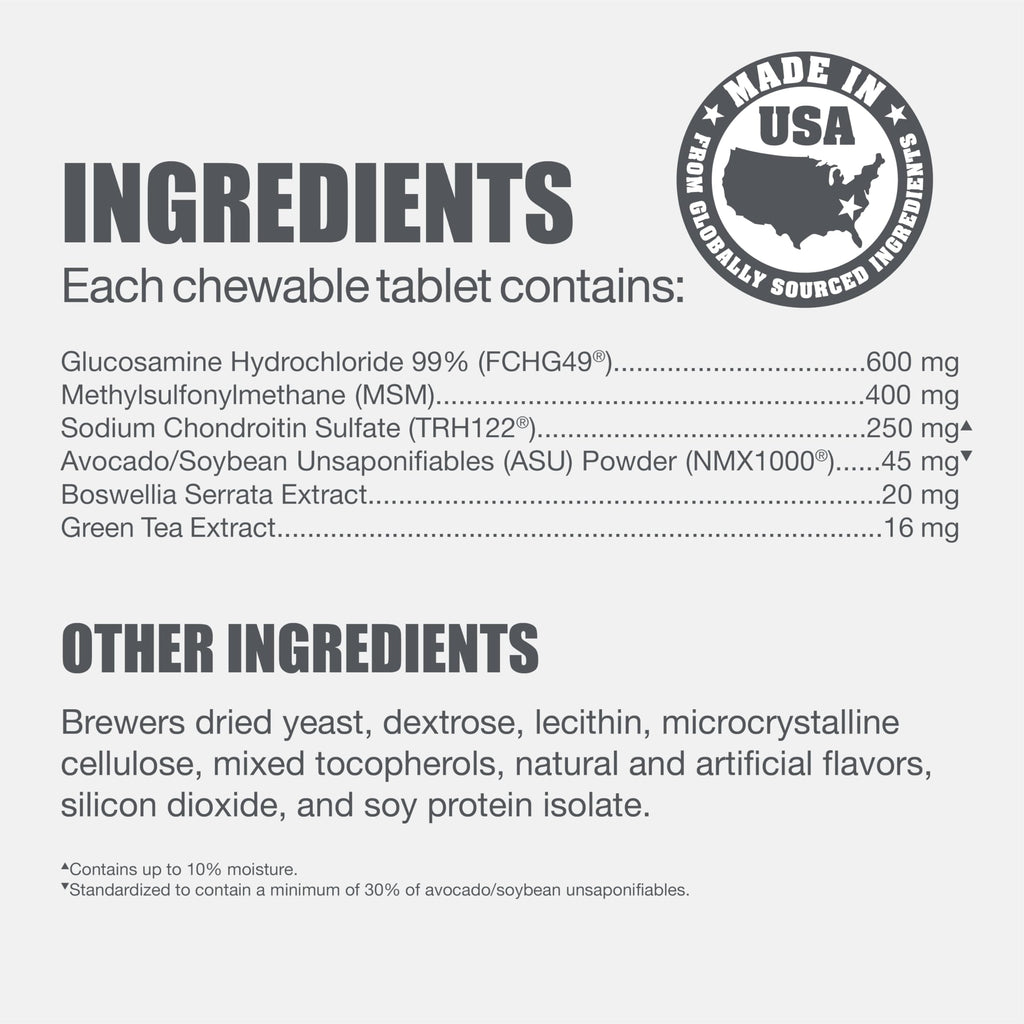 Joint Supplement Chew Tablets 84ct G7883