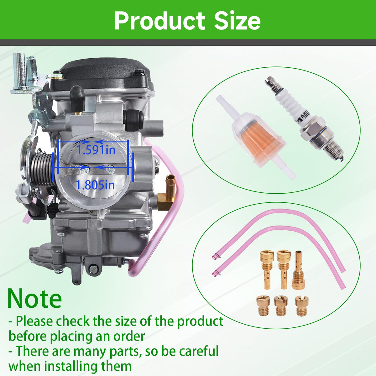 40mm Carburetor Replacement K439523