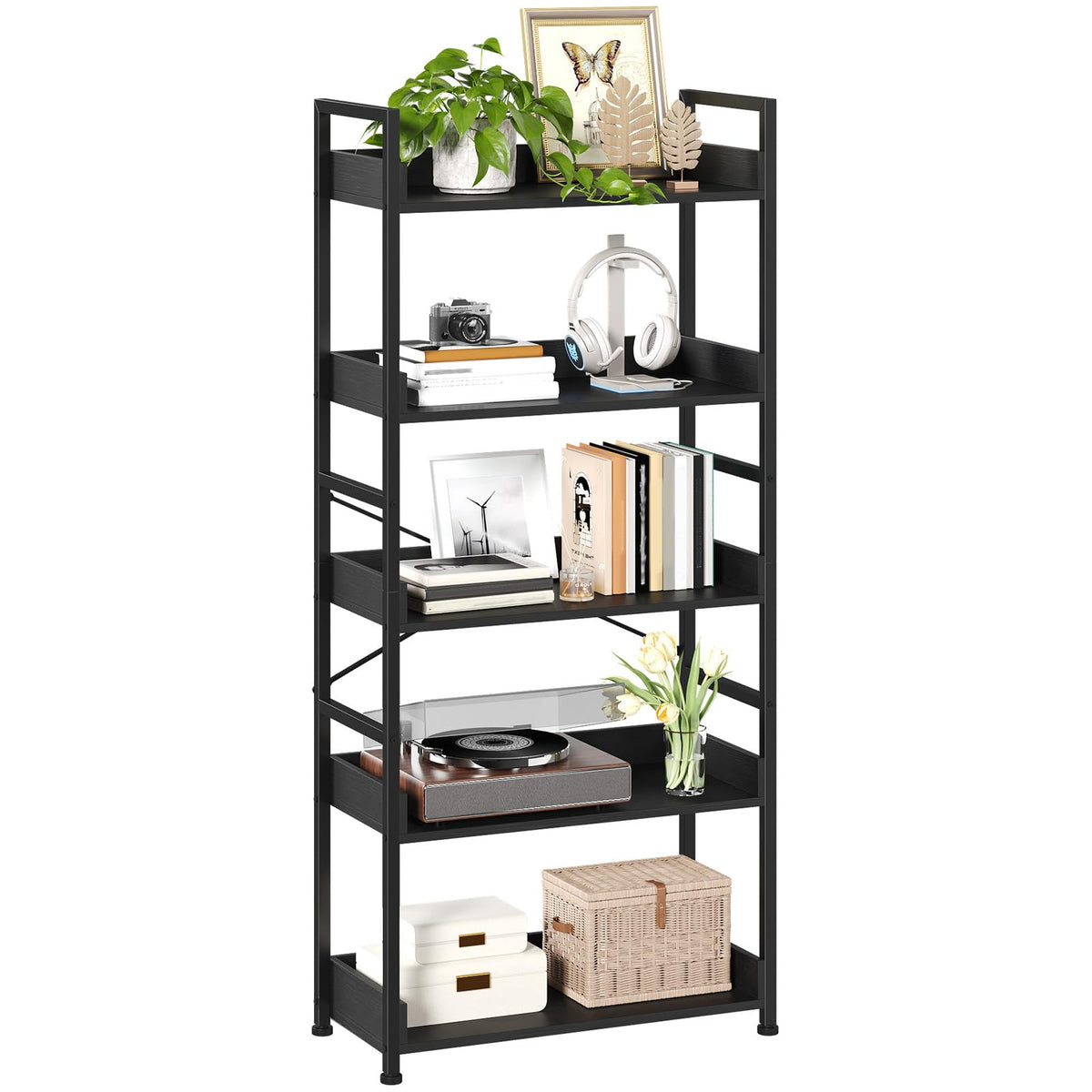 5 Tier Bookshelf E48225