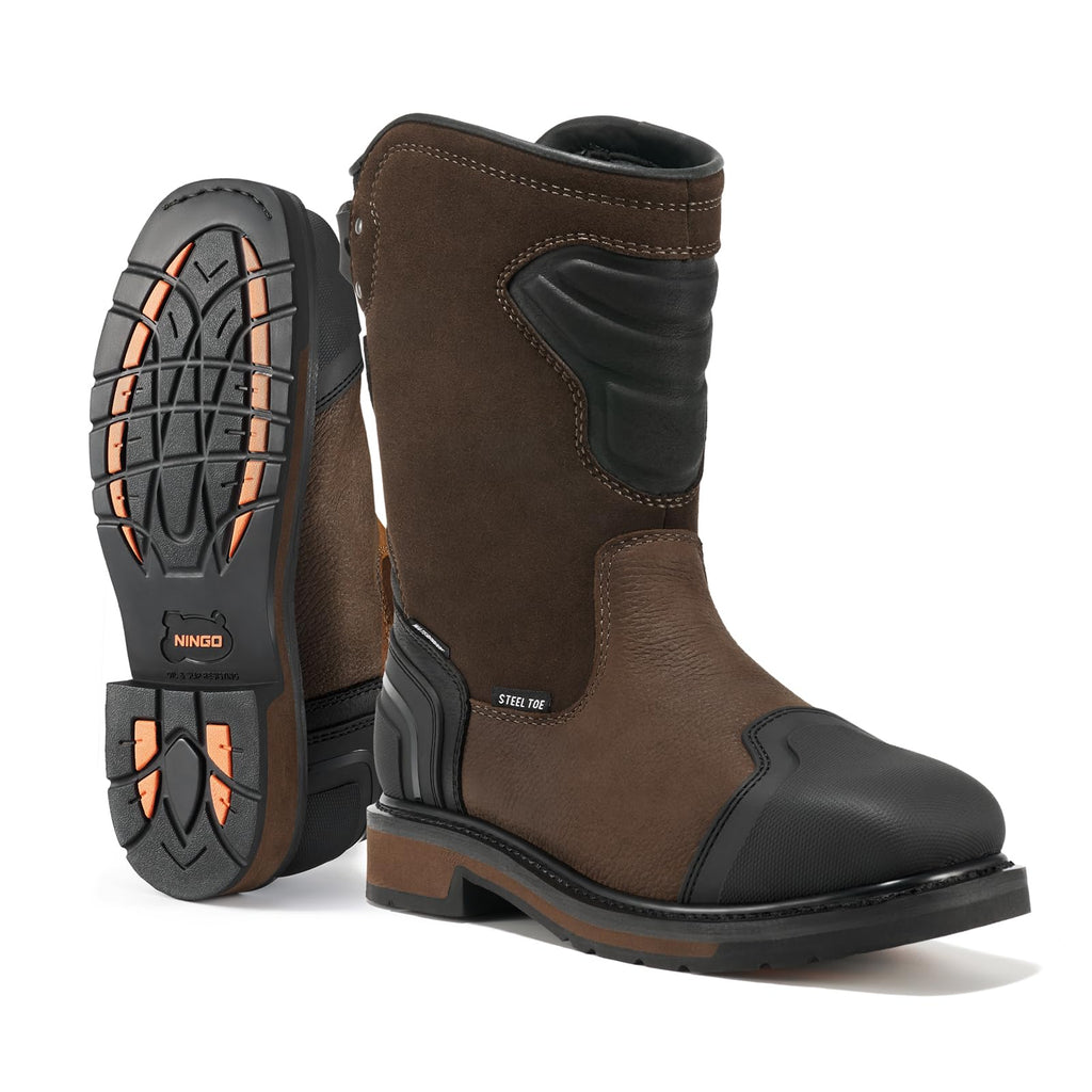 Steel Toe Waterproof Work Boots T1115