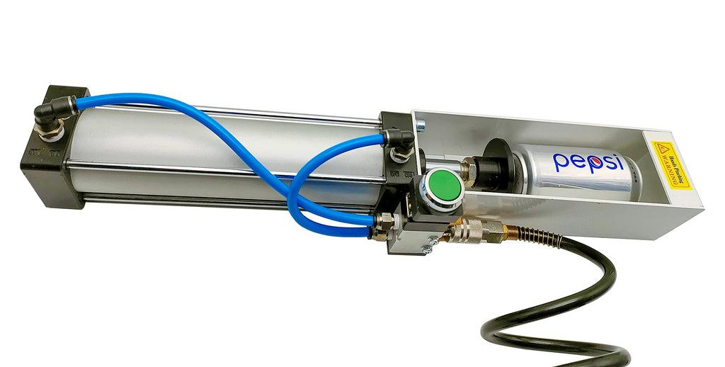 Heavy Duty Pneumatic Cylinder Can Crusher O622