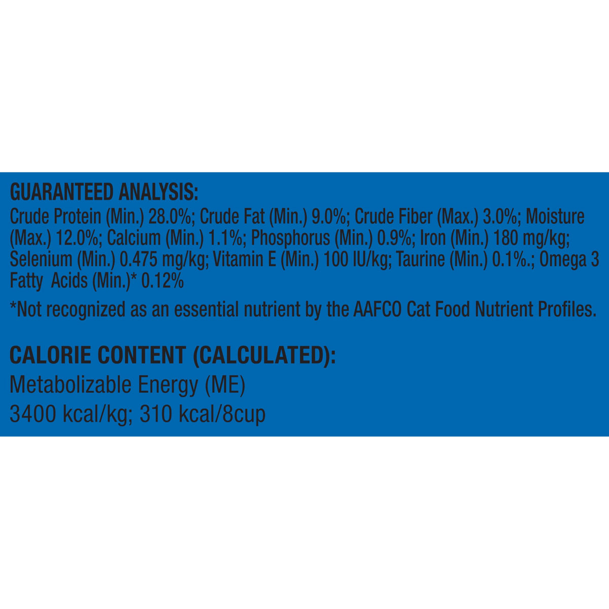 Dry Cat Food 28 Pound Bag B538