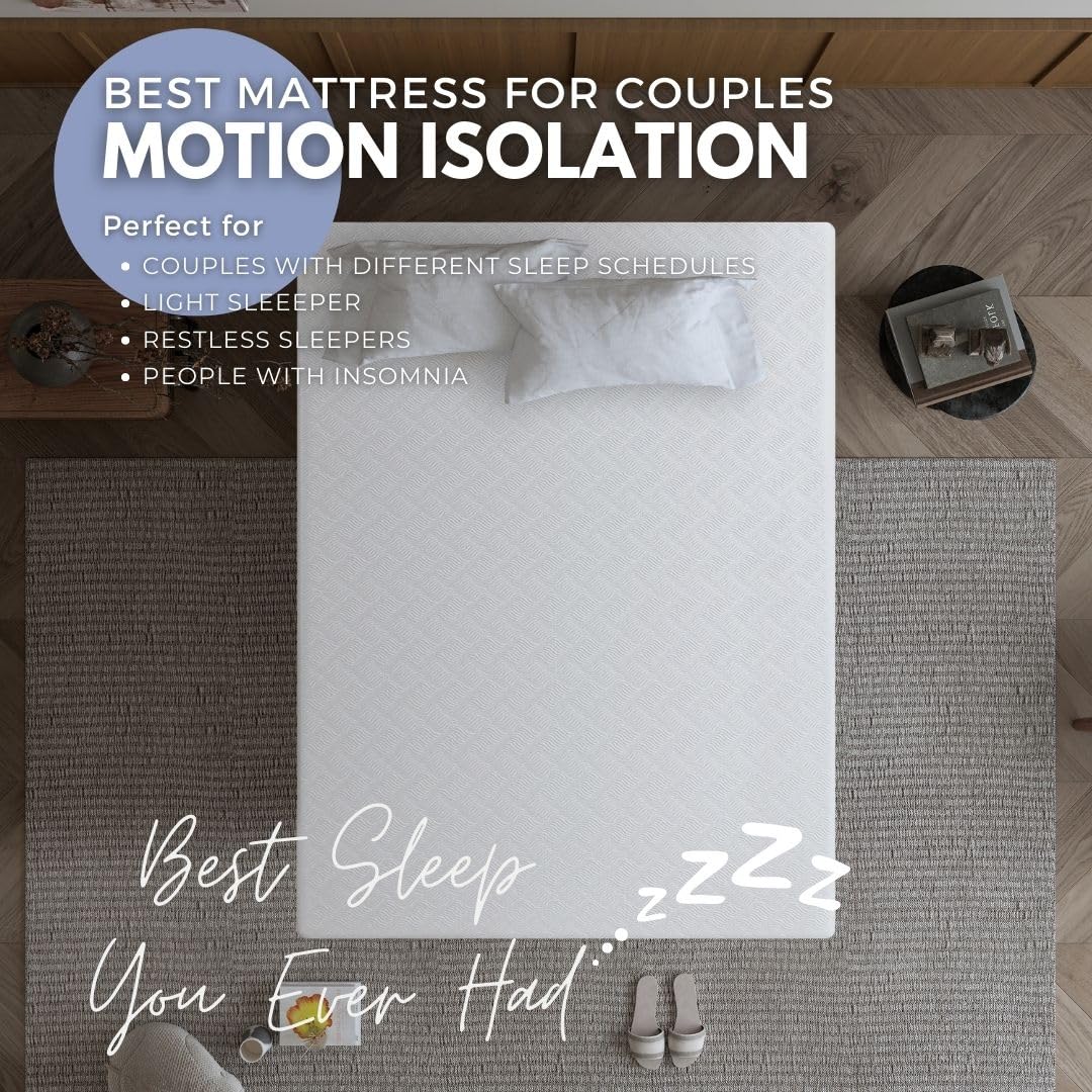 8 Inch Gel Memory Foam Twin Size Mattress O2948
