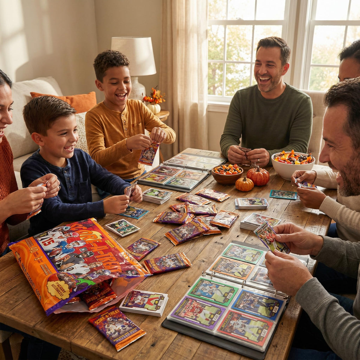 Halloween 2025 Football Trading Cards V374