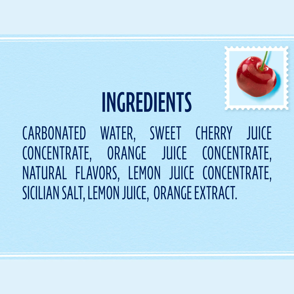 Cherry Sparkling Water 24 Pack K303