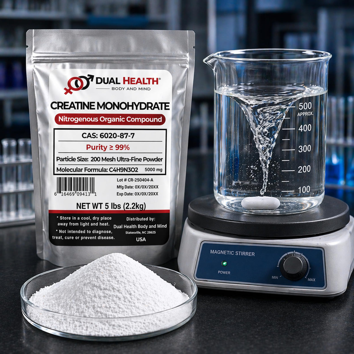 Pure Micronized Creatine Monohydrate Powder 2 lbs X3098