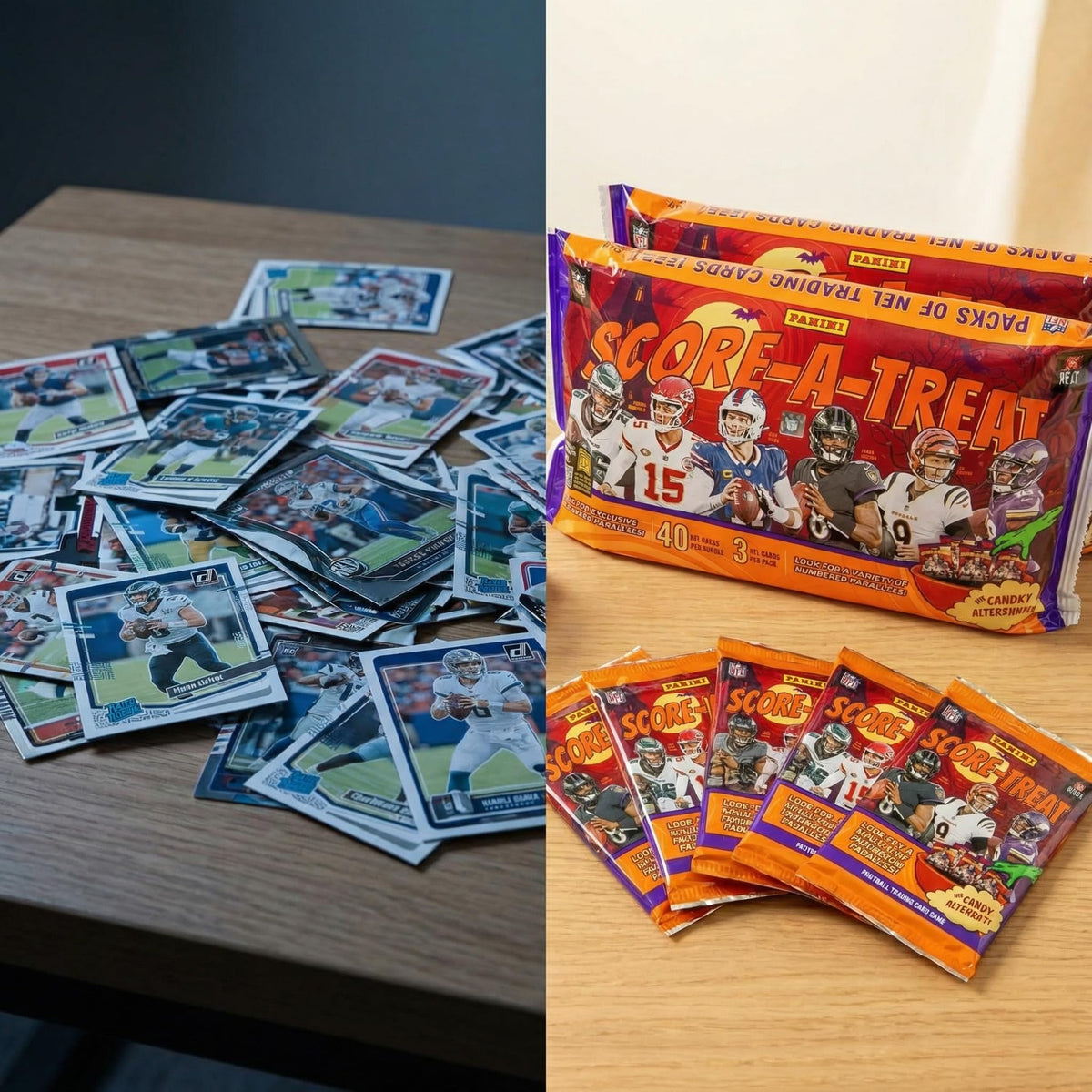 Halloween 2025 Football Trading Cards V374