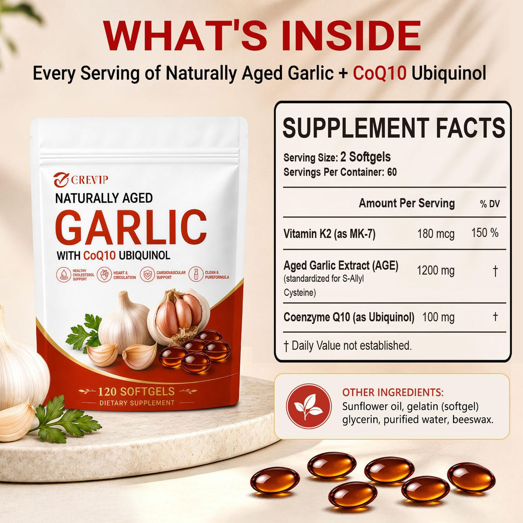 Odorless Garlic Extract Softgels 120Ct B54221