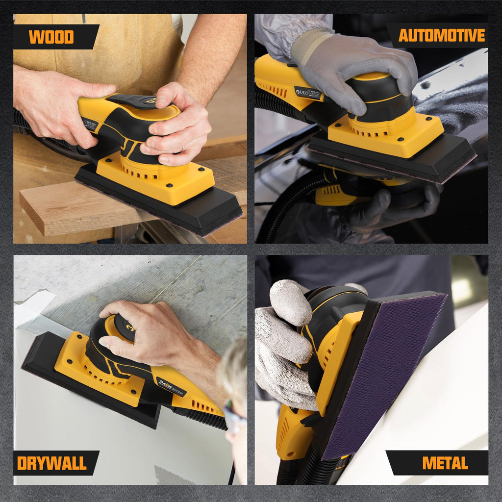 350W 3A Electric Random Orbital Sander T9630