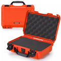 Orange Waterproof Camera Hard Case with Cubed Foam S2436