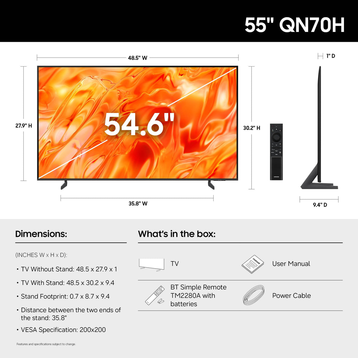 55-Inch 4K Smart TV R966197