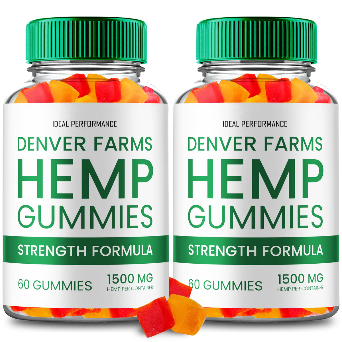 Maximum Strength All Natural Hemp Gummies 2 Pack S77808