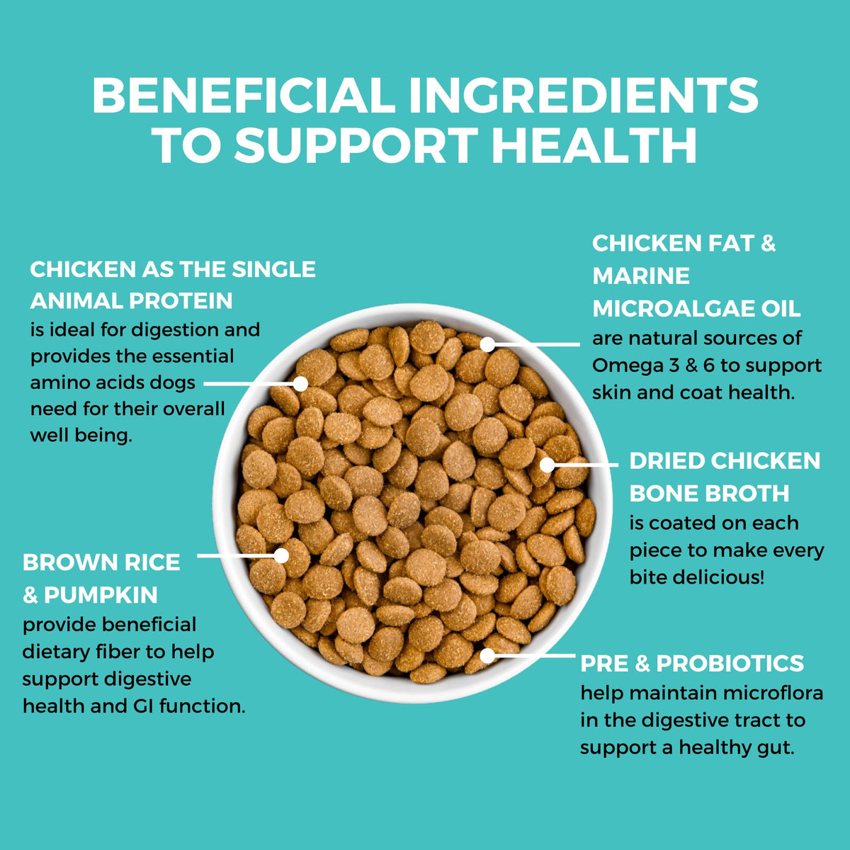 Limited Ingredient Chicken & Brown Rice Dog Food X96290