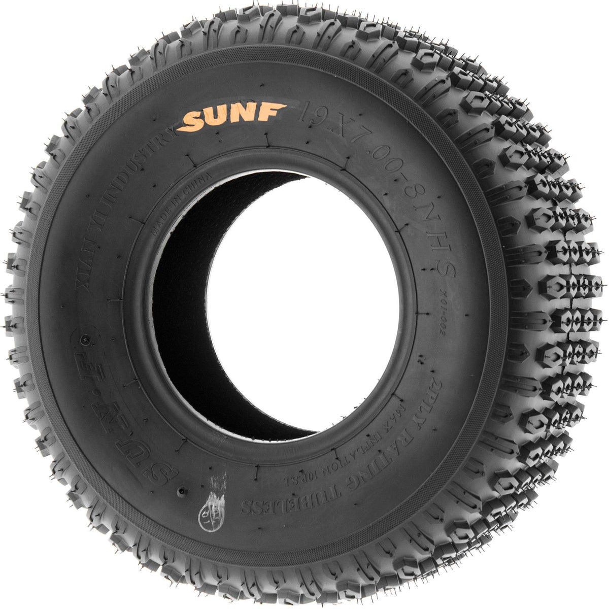 19x7-8 Tubeless 2 Ply Tire F74110