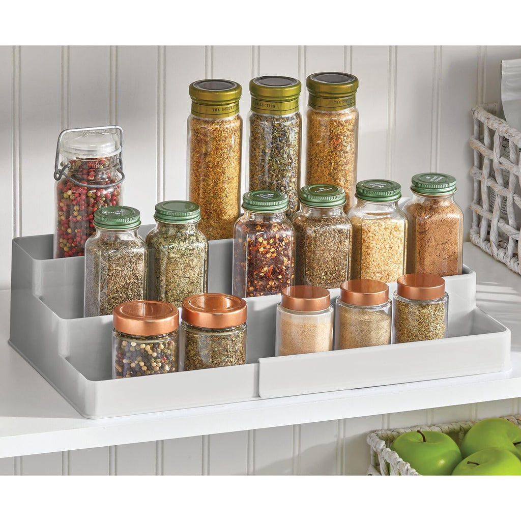 Plastic Expandable 3-Tier Shelf Rack Organizer V87020
