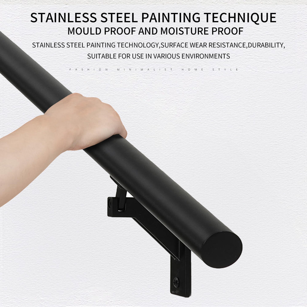5 FT Aluminum Handrail Kit with Stainless Steel Brackets A8695