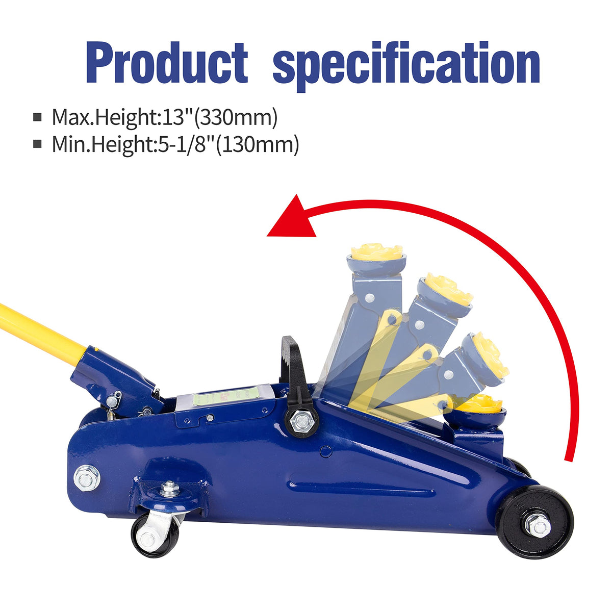 2-Ton Hydraulic Floor Jack Q275478