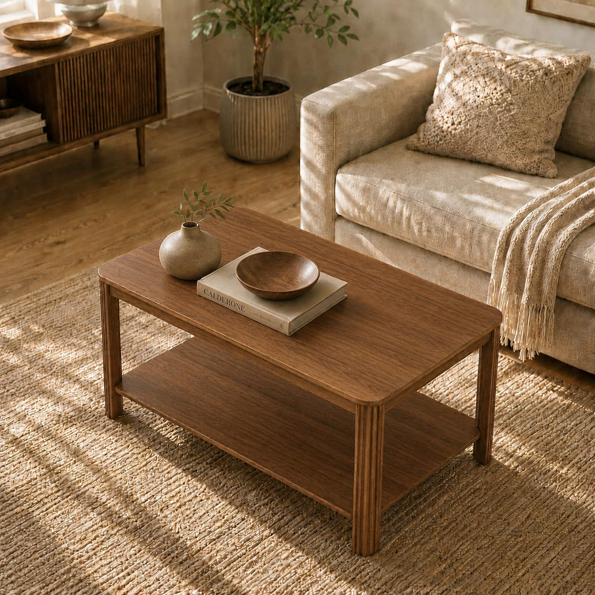 Walnut Coffee Table A7828