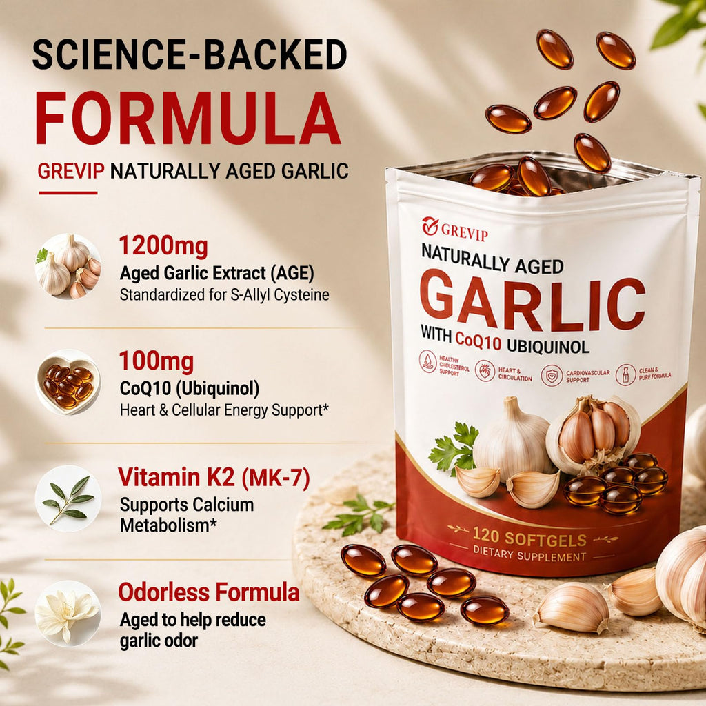 Odorless Garlic Extract Softgels 120Ct B54221