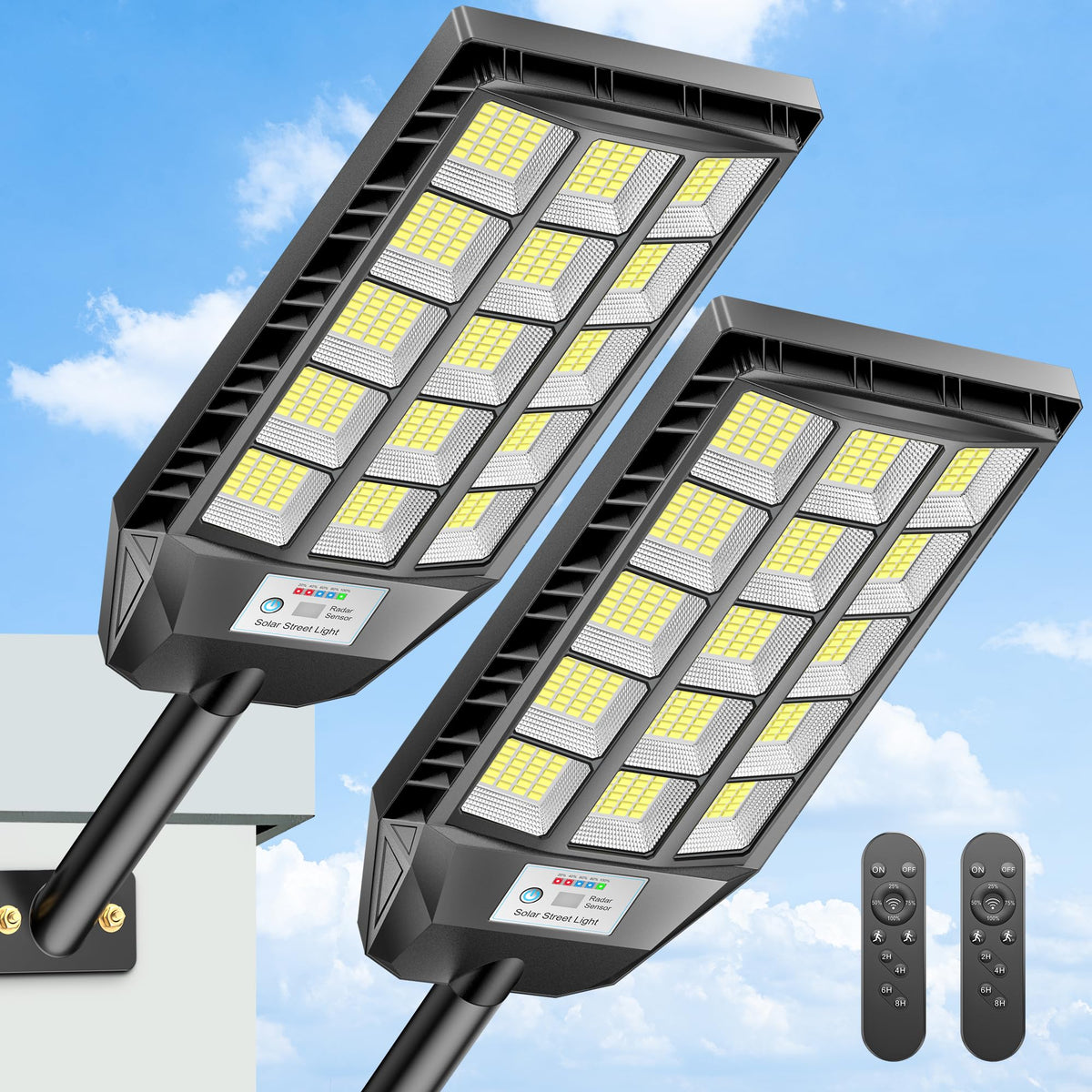 Solar Lights Outdoor Waterproof 2 Pack C105