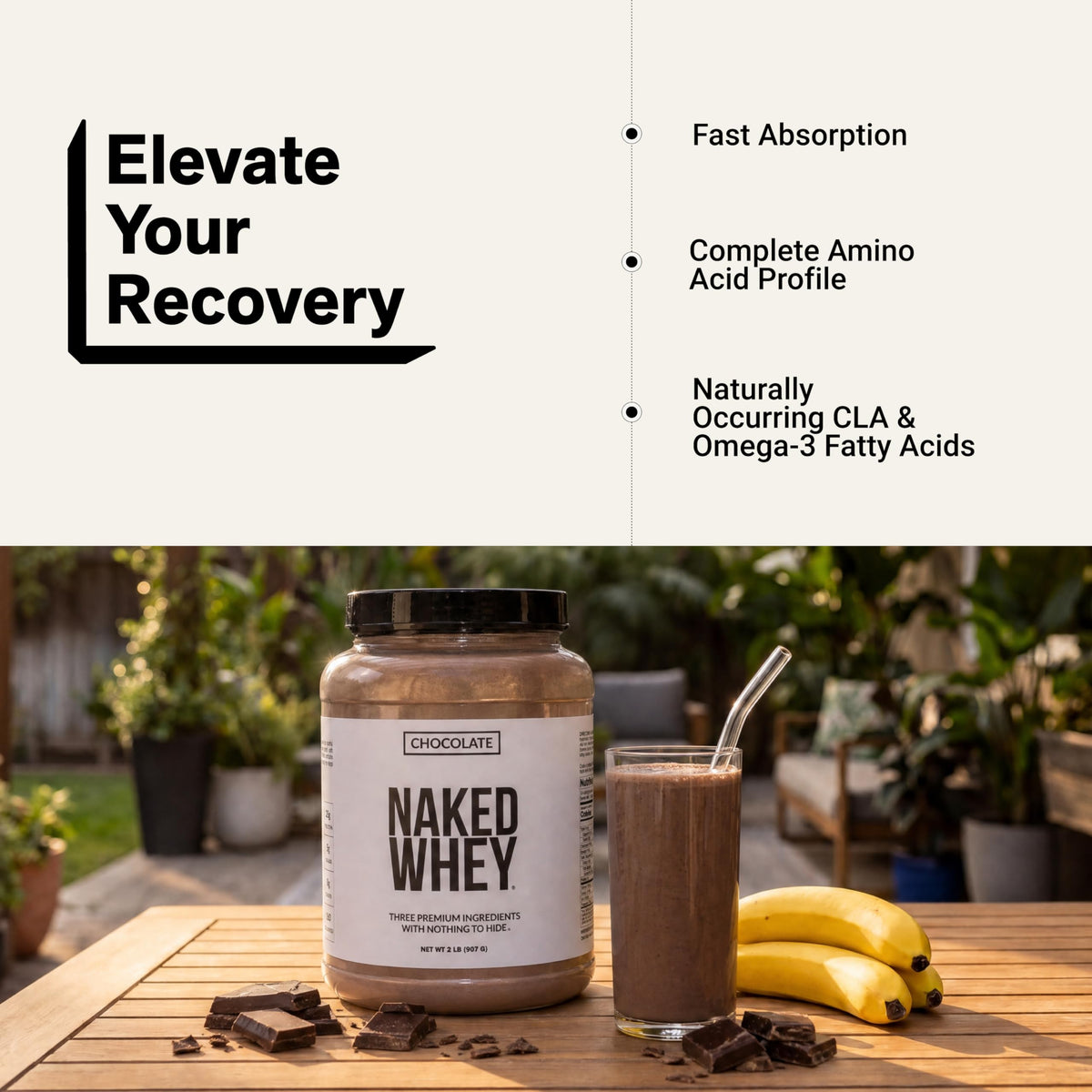 Chocolate Grass Fed Whey Protein Powder R6477