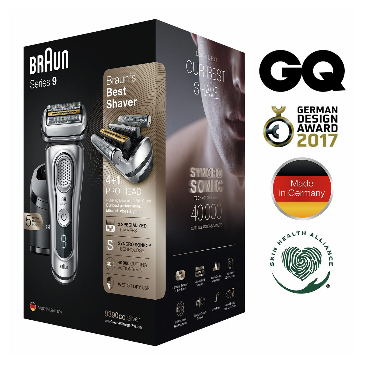 Electric Rechargeable Cordless Wet & Dry Foil Shaver M219