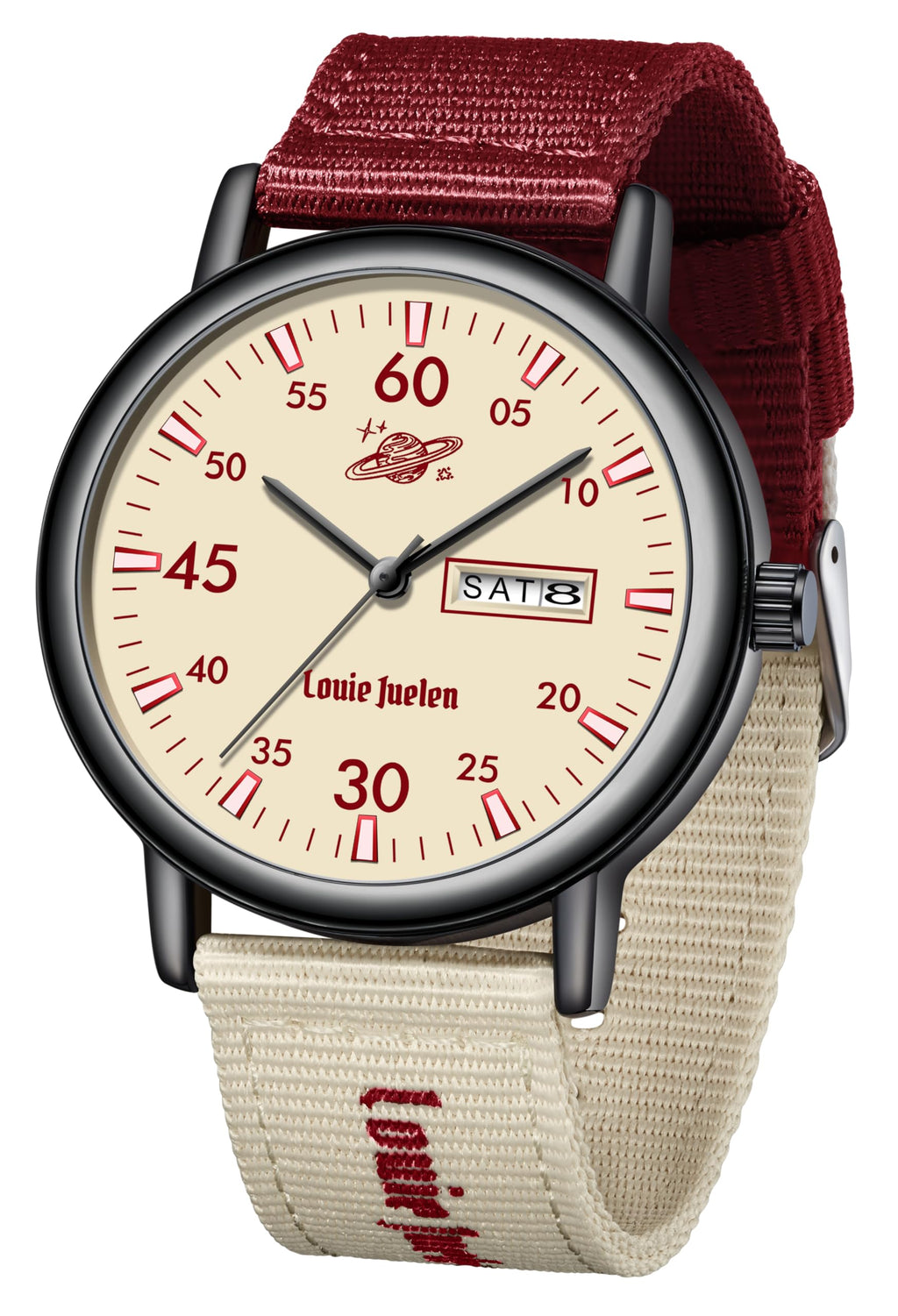 40mm Stainless Steel Analog Quartz Watch A820