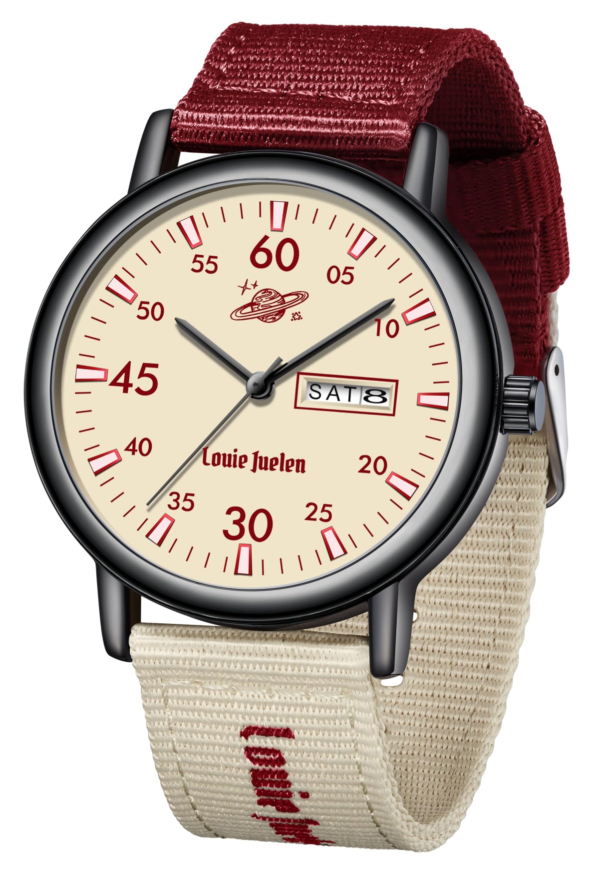 40mm Stainless Steel Analog Quartz Watch A820