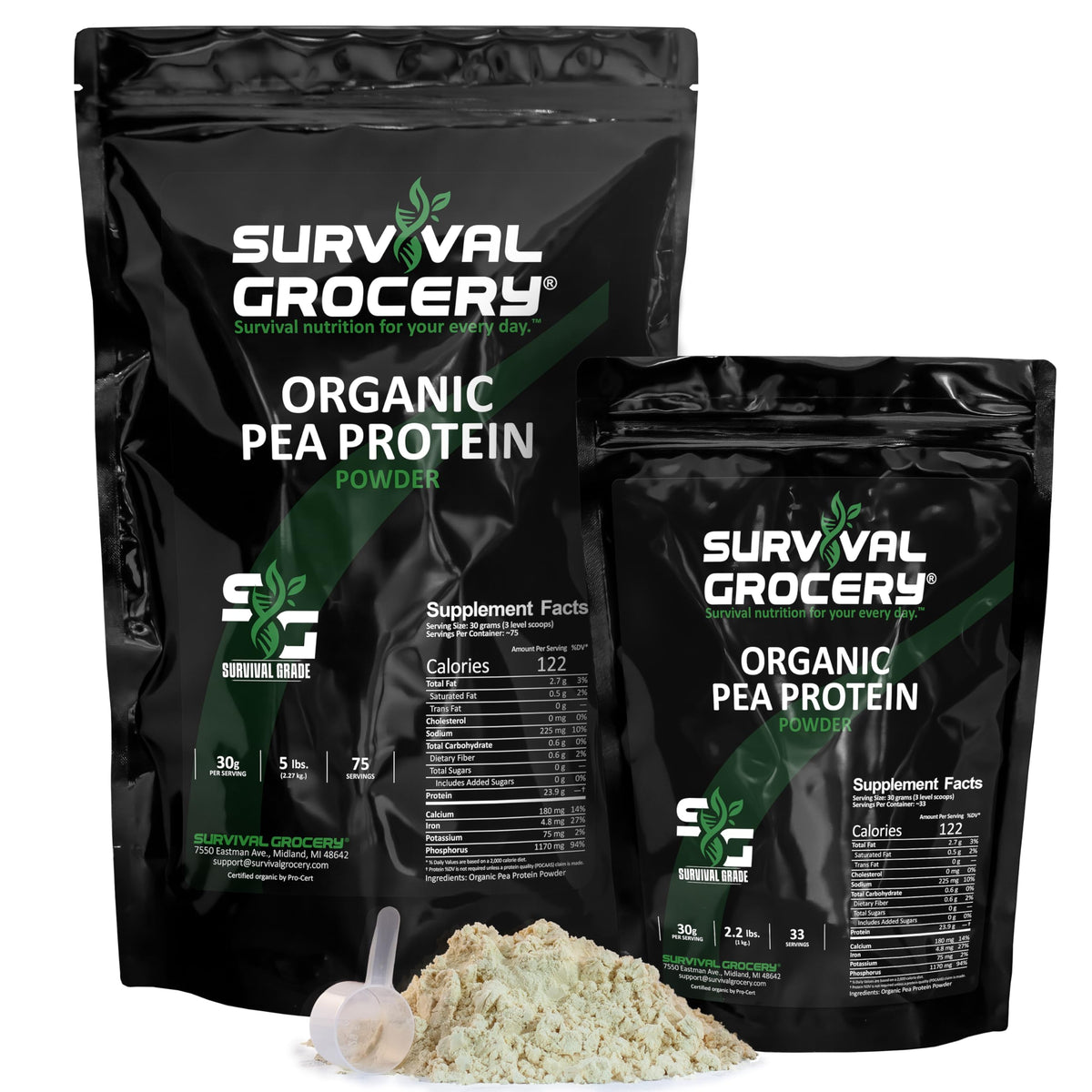Organic Pea Protein 5 lbs. V4385