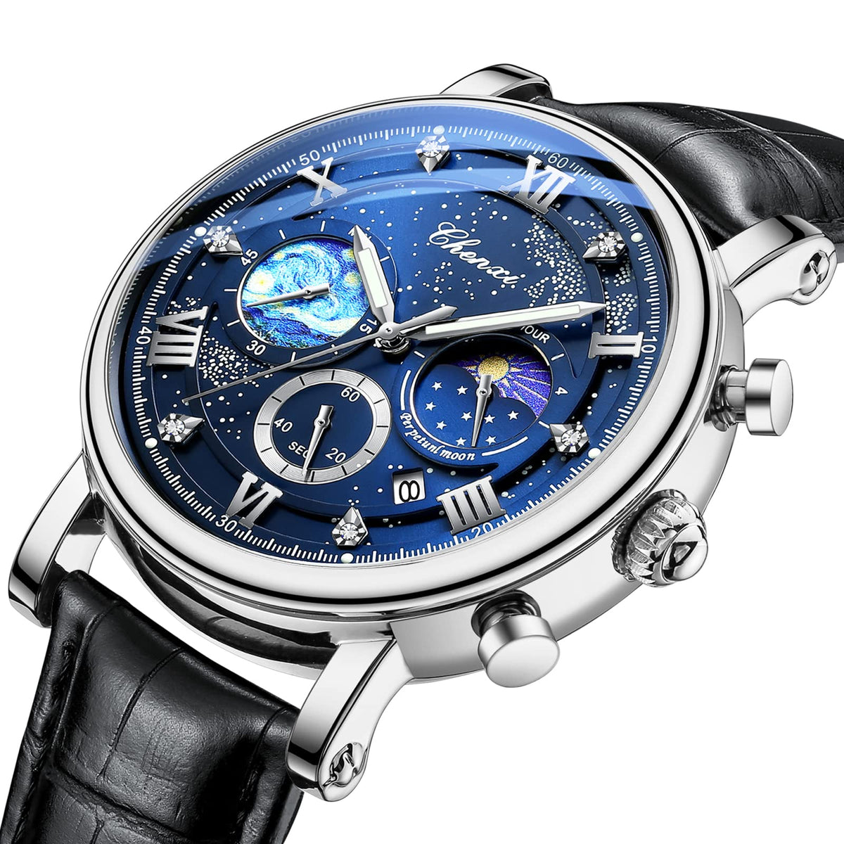 Men Classic Chronograph Analog Watch H8477