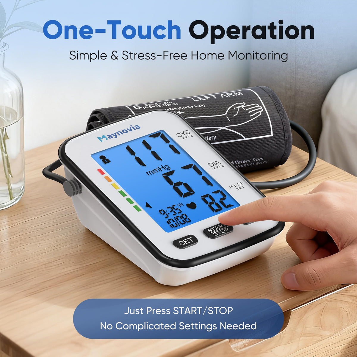 Upper Arm Blood Pressure Monitor P209617