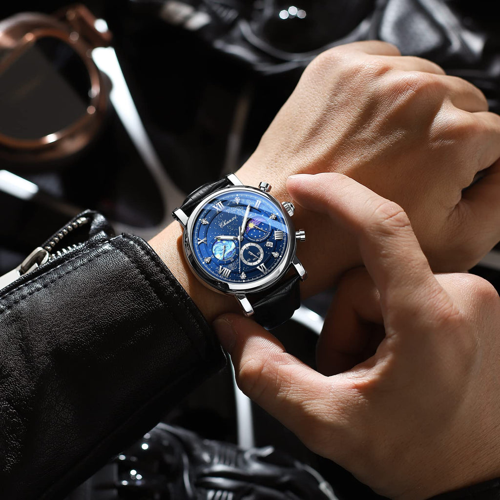 Men Classic Chronograph Analog Watch H8477