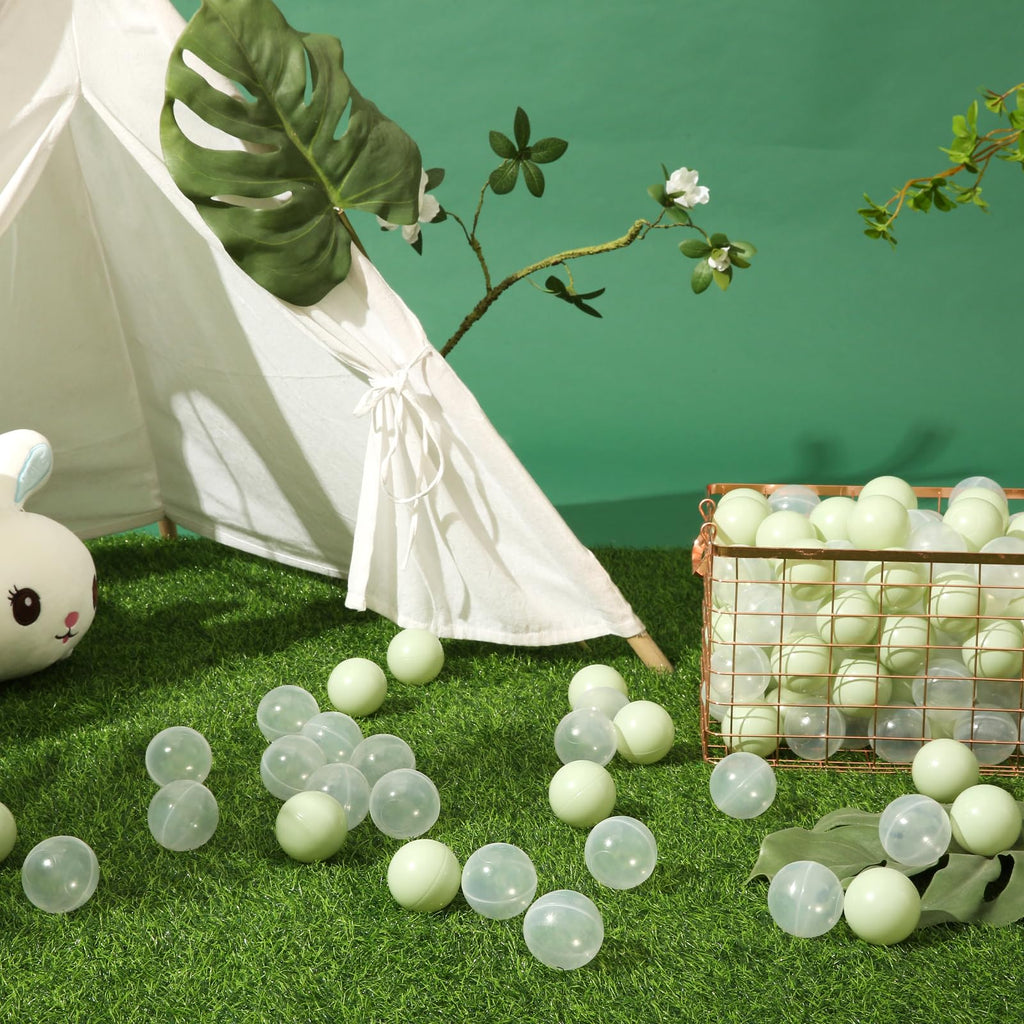 Crush Proof Plastic Ball Pit Balls Pack of 100 X2664
